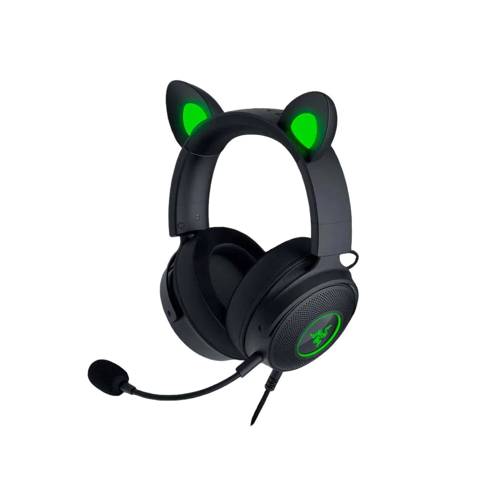 Razer Kraken Kitty V2 Pro Wired RGB Headset with Interchangeable Ears - Black RZ04-04510100-R3M1