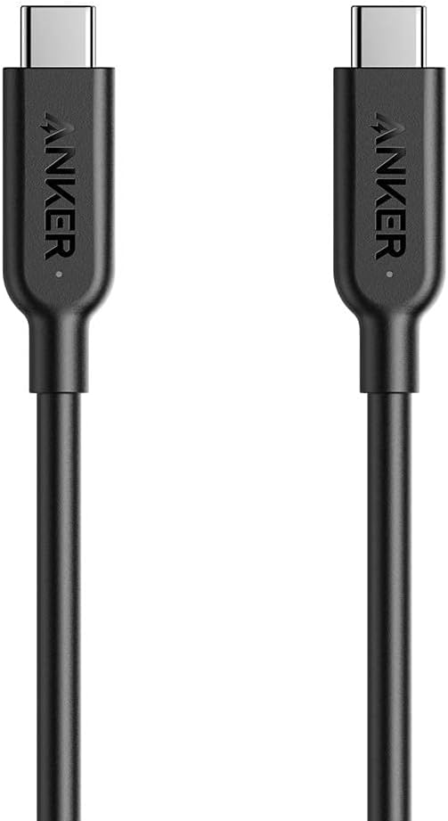 Anker Powerline II USB-C to USB-C 3.1 Gen2 (90 cm) with up to 100W PD and10Gbps Data Transfer Rate Black A8485011