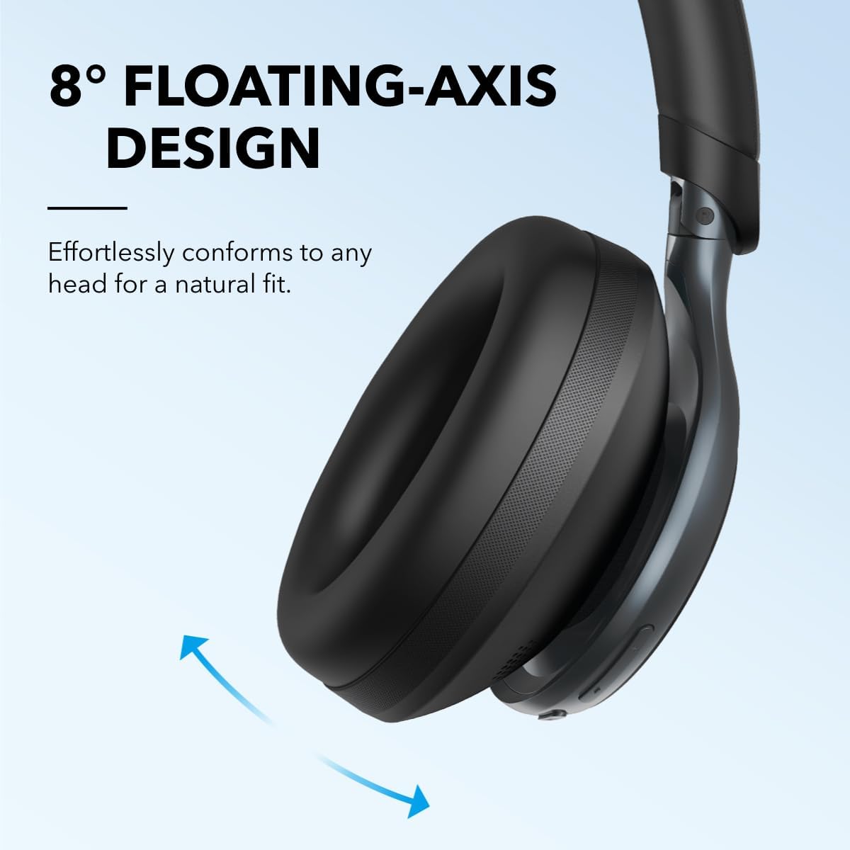 Anker Soundcore Space One Noise Cancelling Wireless Headphones - Jet Black