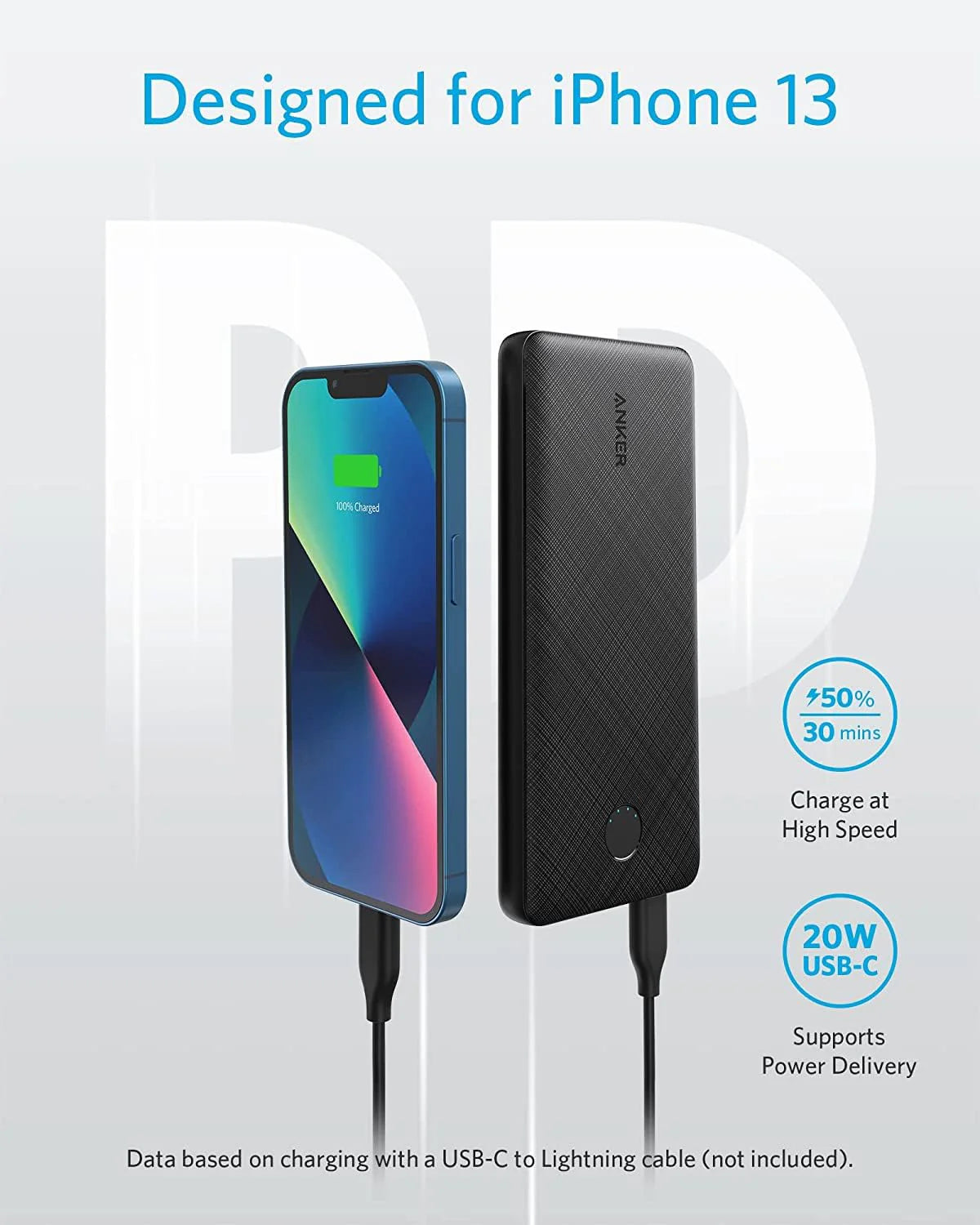 Anker 523 Power Bank (PowerCore 10K) Black - A1245013