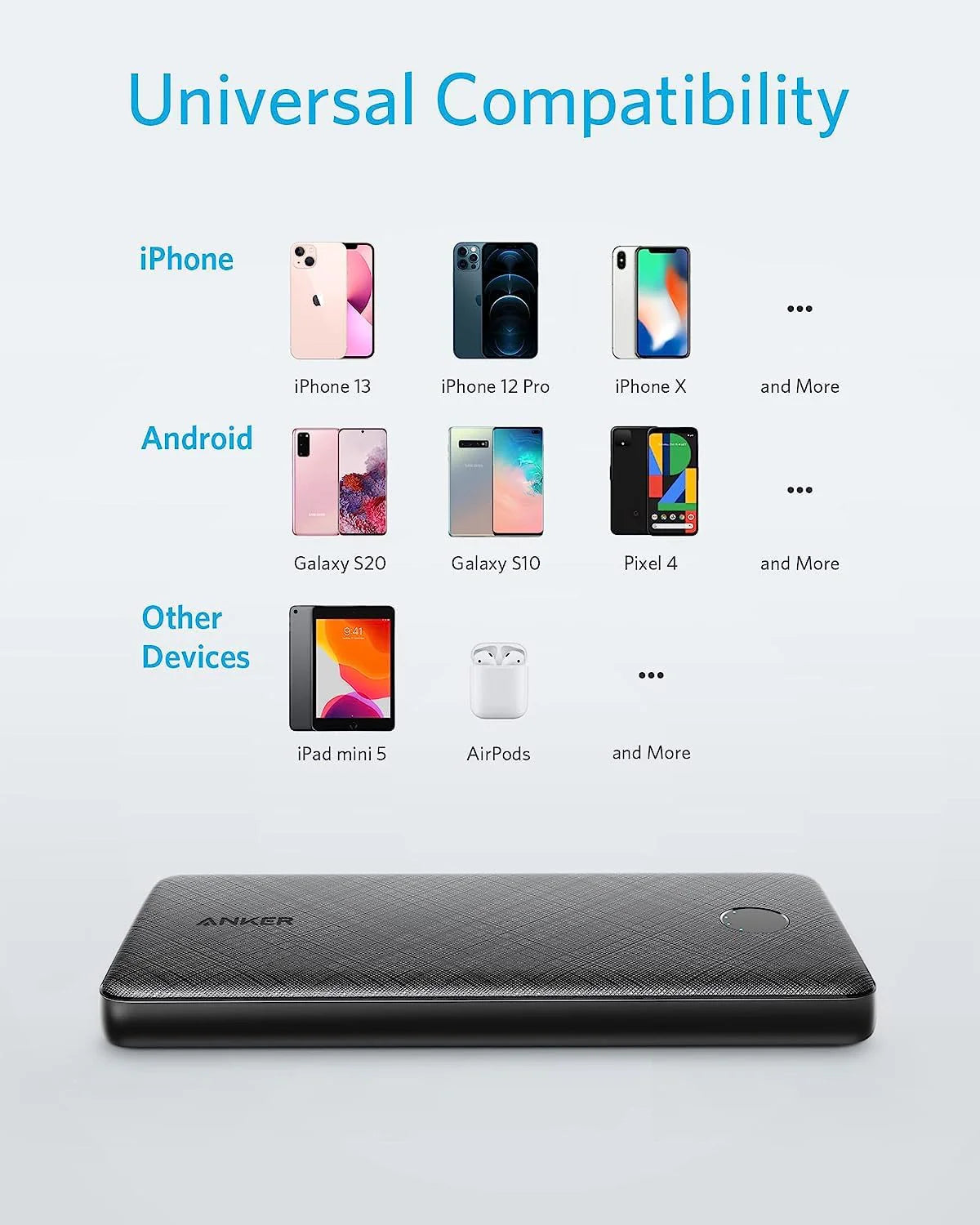 Anker 523 Power Bank (PowerCore 10K) Black - A1245013