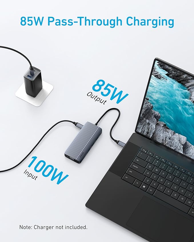 Anker 10-in-1 USB-C Hub with Dual-Display A83C2HA1