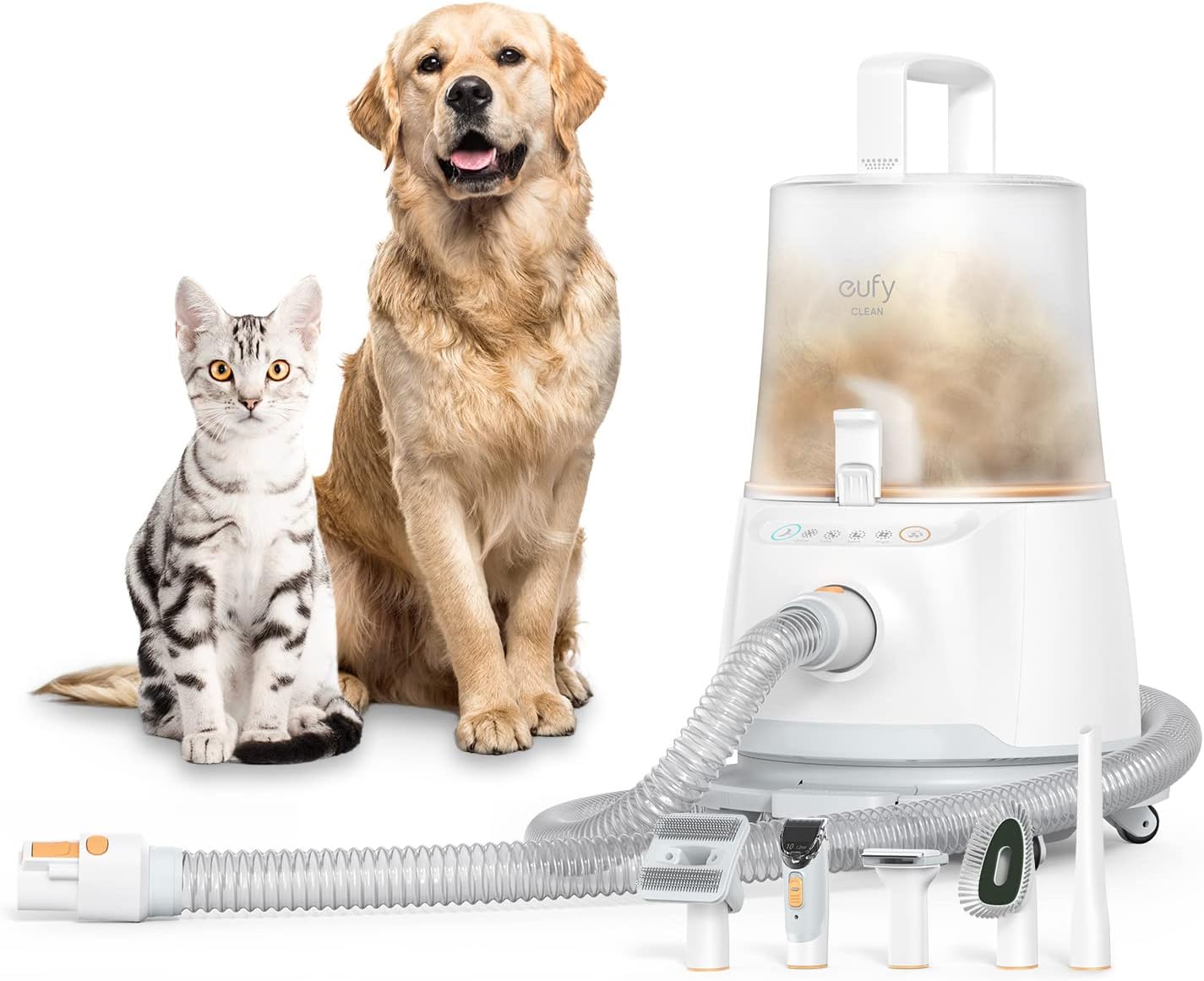 Eufy N930 5-in-1 Pet Grooming Kit with Vacuum