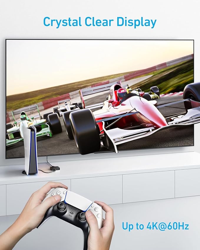 Anker HDMI Switch 4K 60Hz 2 in 1 out A83H10A1