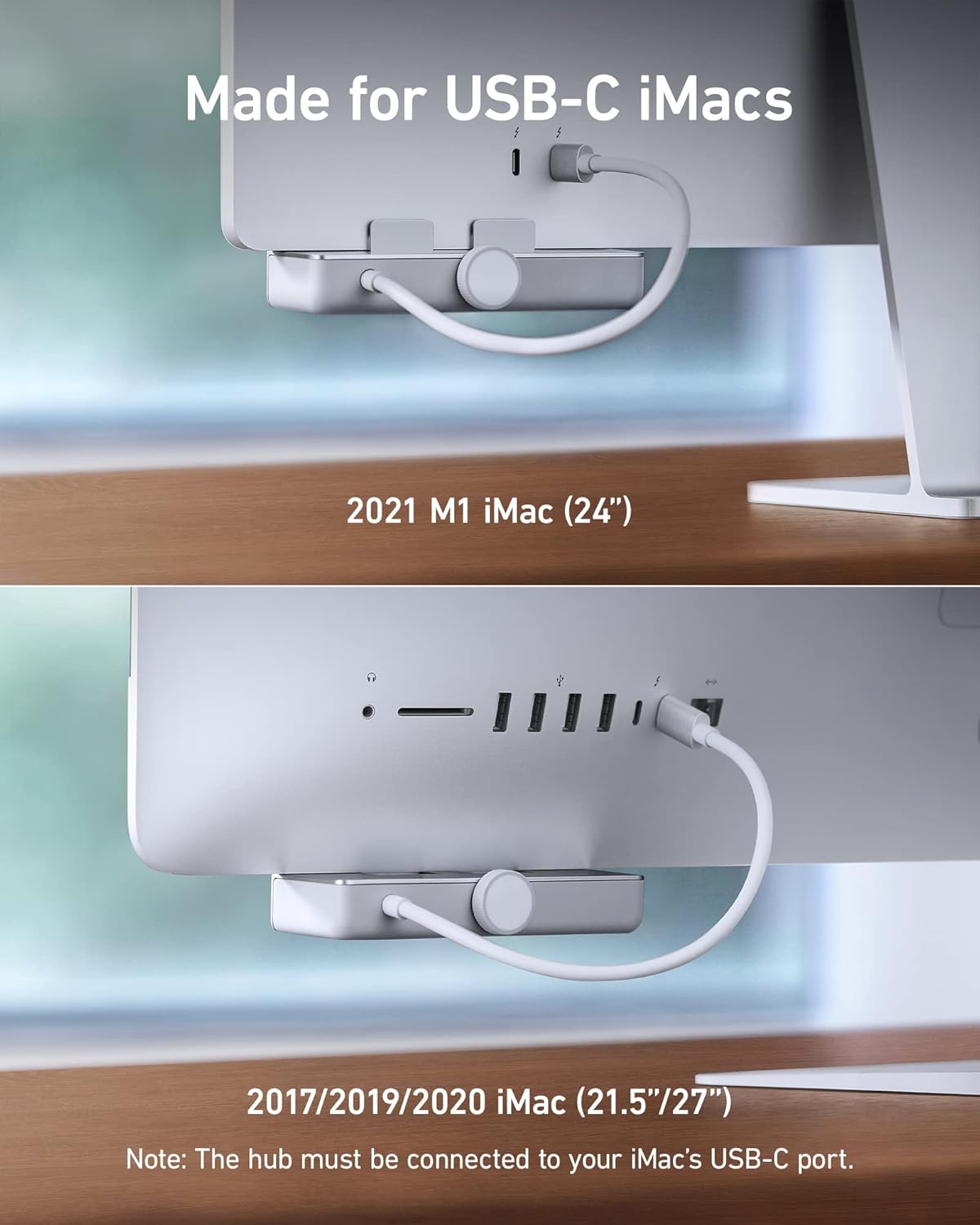 Anker 535 USB-C Hub (5-in-1) for iMac A8353H41