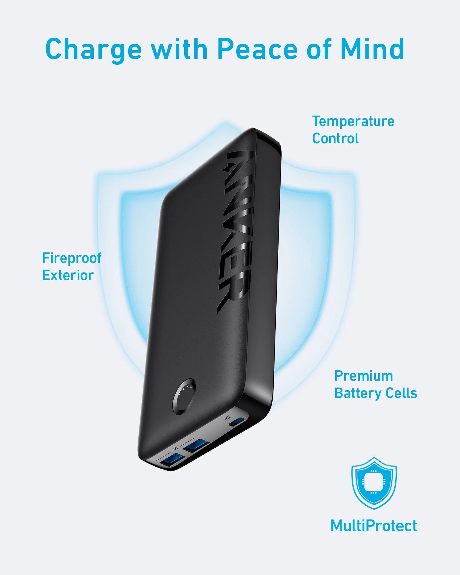 Anker 335 PowerCore 20K Power Bank - Black A1288012