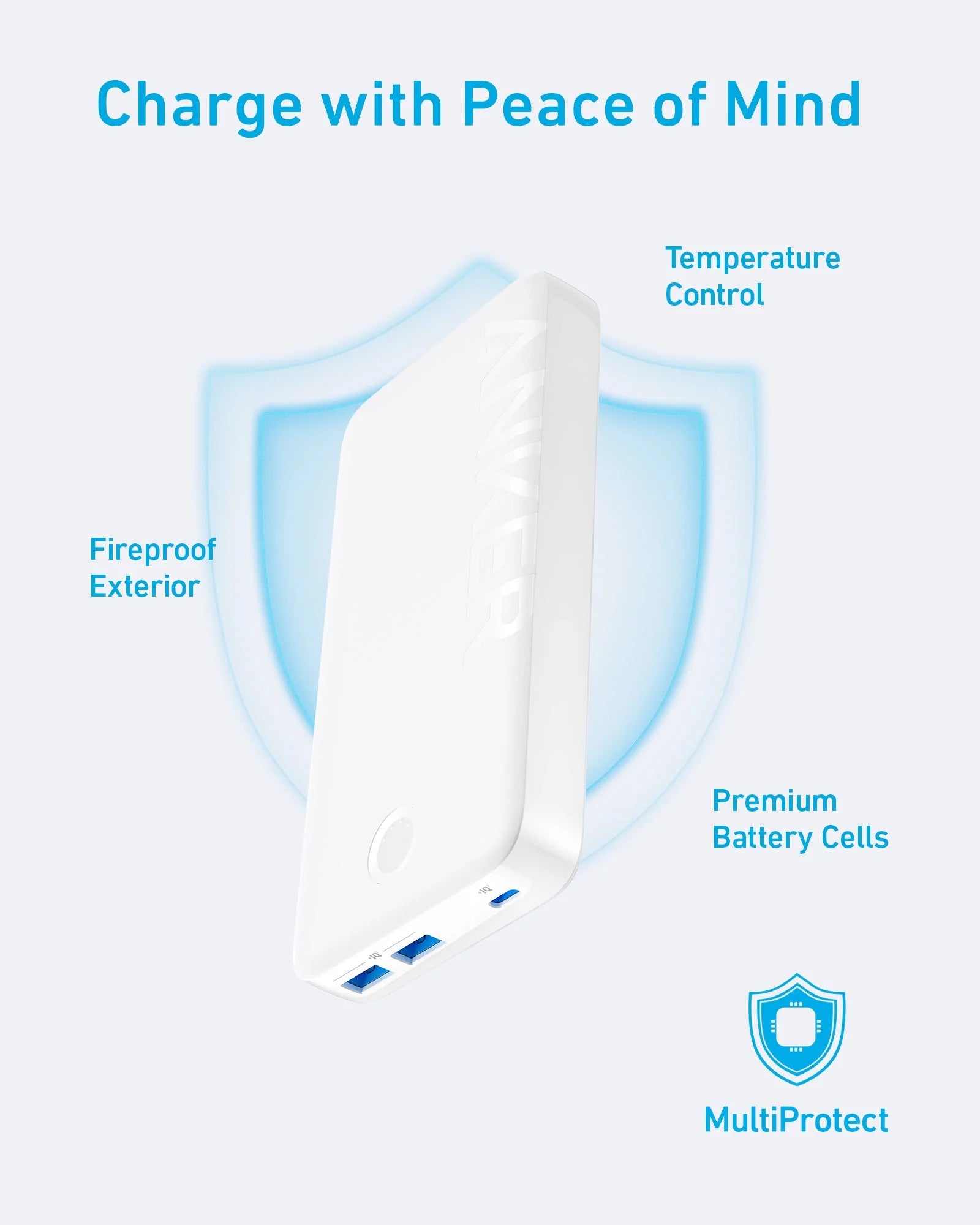 Anker 335 PowerCore 20K Power Bank - White A1288H21