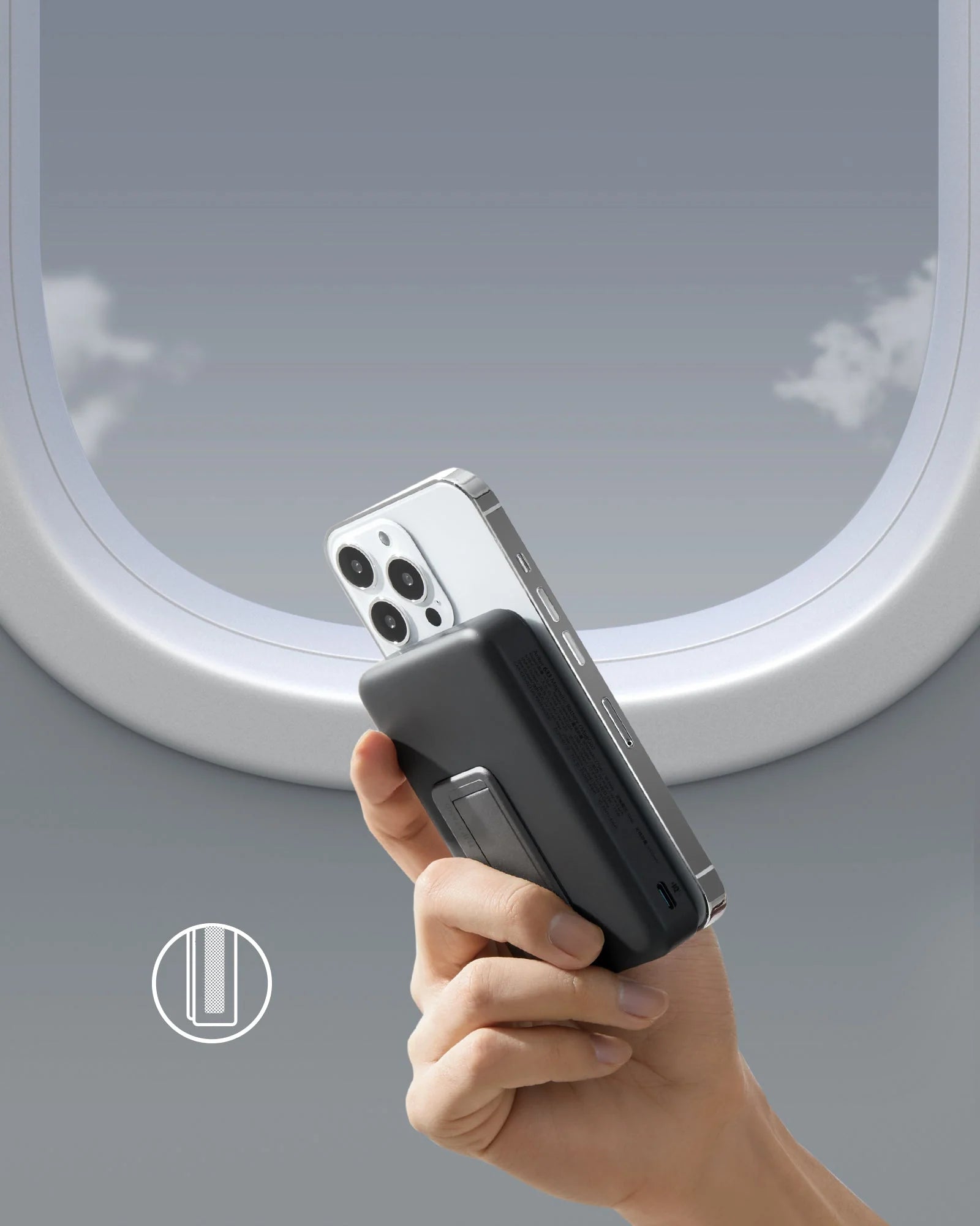 Anker 633 MagGo 10000mAh Magnetic Power Bank - Black A1641H11