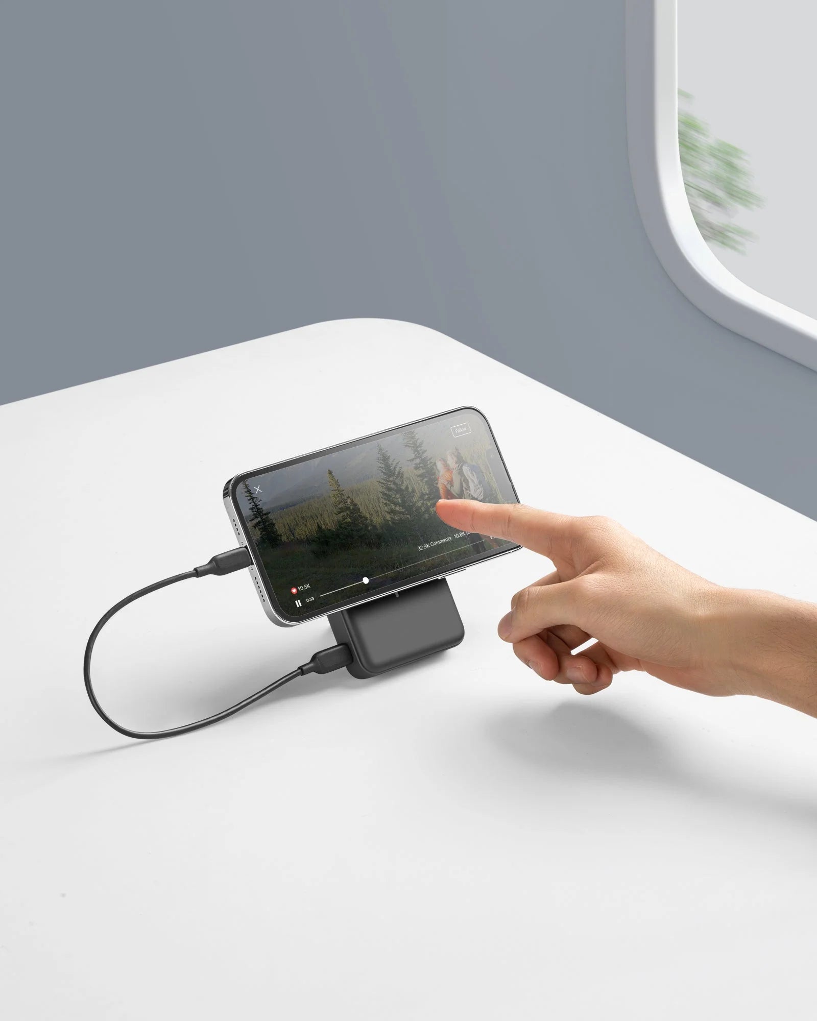 Anker 633 MagGo 10000mAh Magnetic Power Bank - Black A1641H11