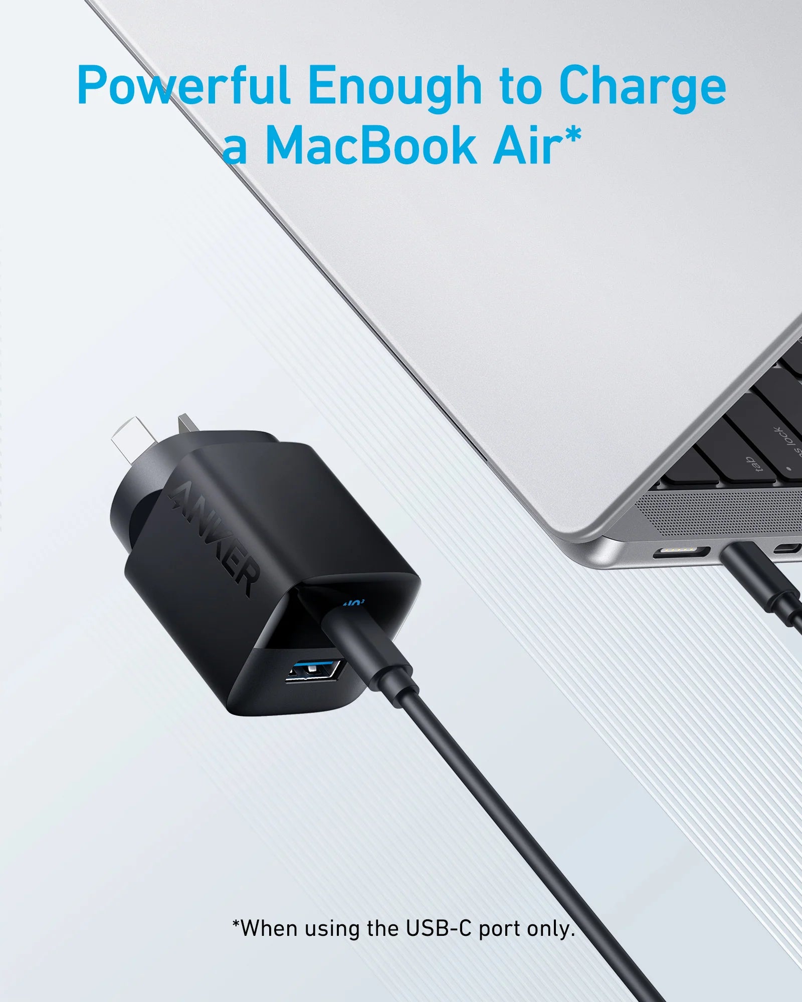 Anker 323 USB-C 33W Wall Charger - Black A2331T11