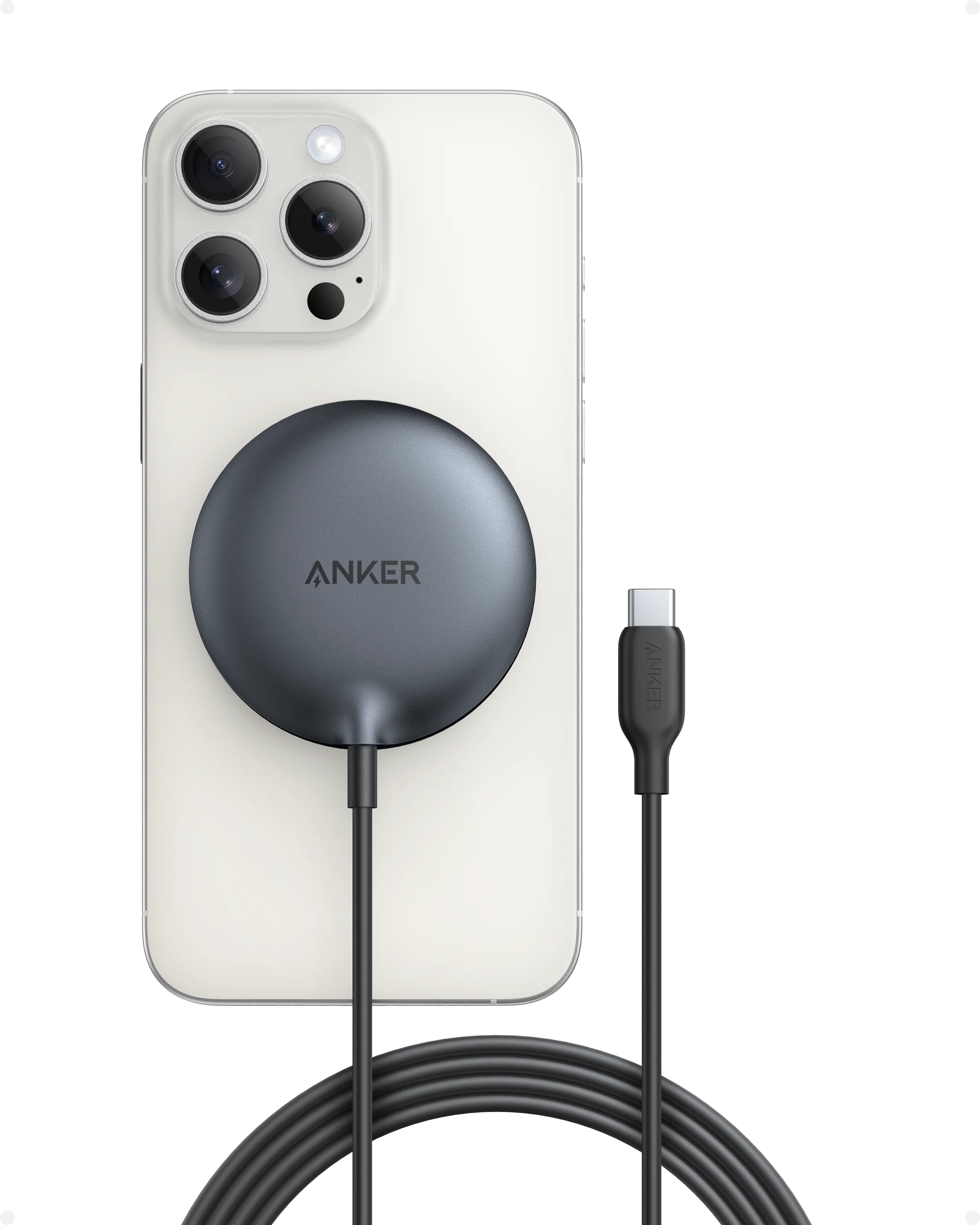 Anker MagGo 15W Wireless Charger (Pad) A25M0111