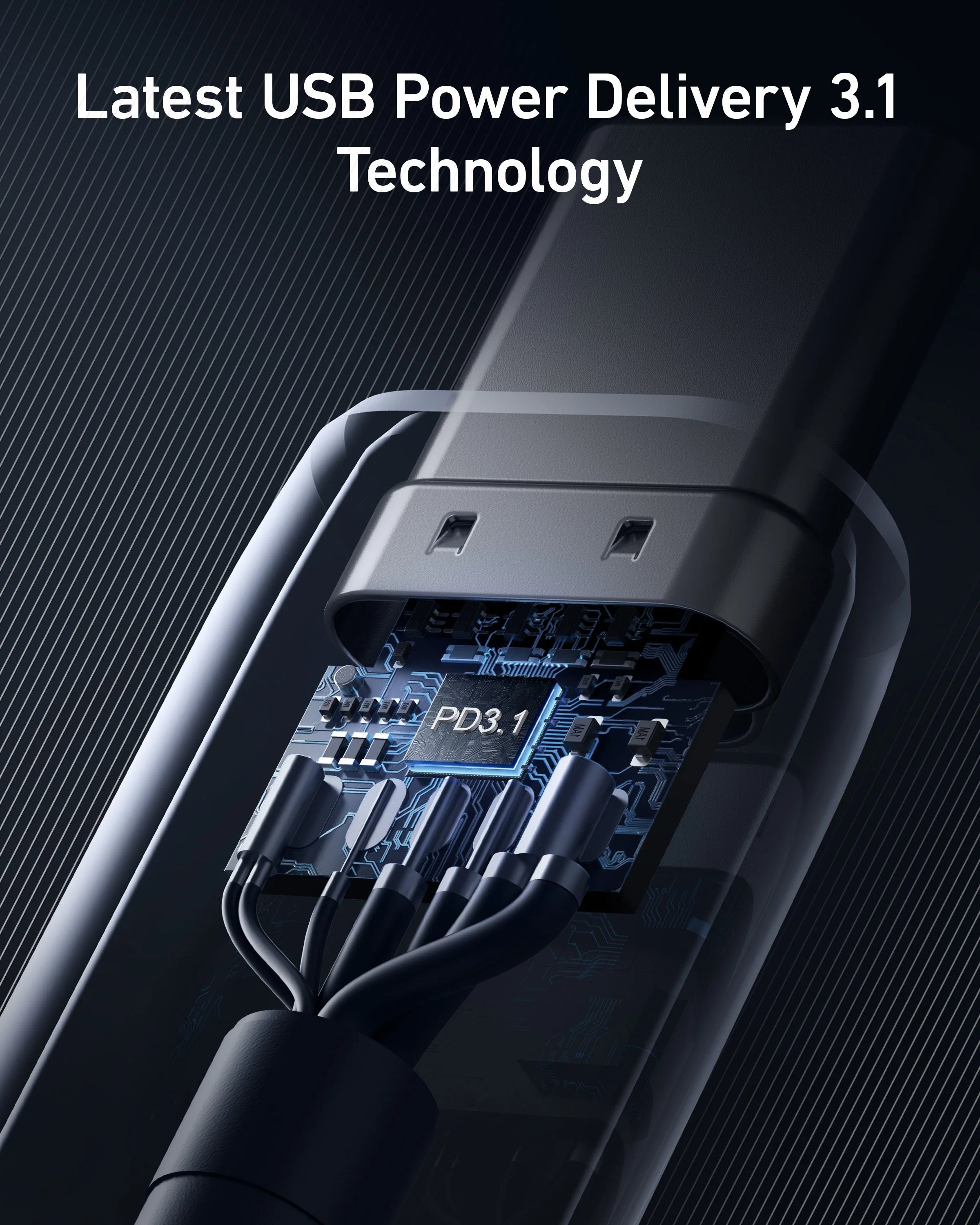 Anker 765 USB-C to USB-C Cable (140W 6ft Nylon) A88660A1