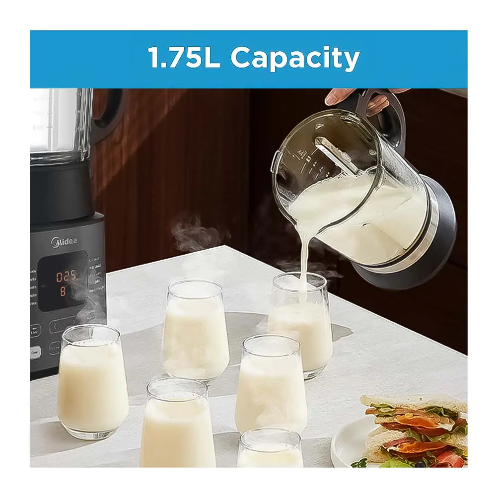 Midea 1.75L Multifunction 8 Blades High Speed Blender 1300W - MPB130ADKH