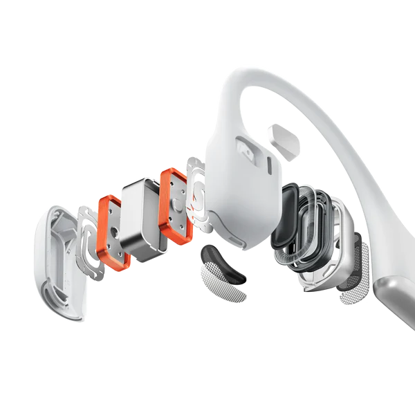 Shokz OpenRun Pro 2 Wireless Bone Conduction Open-Ear Headphones - Silver