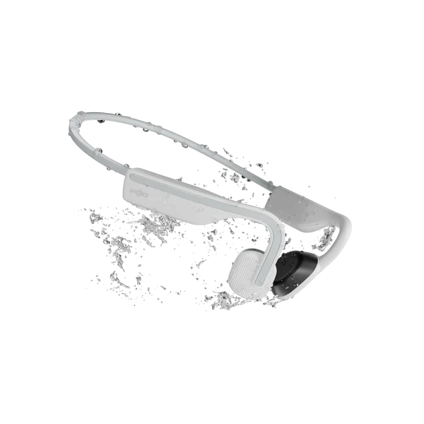 Shokz OpenMove Bone Conduction Sports Headphones - White