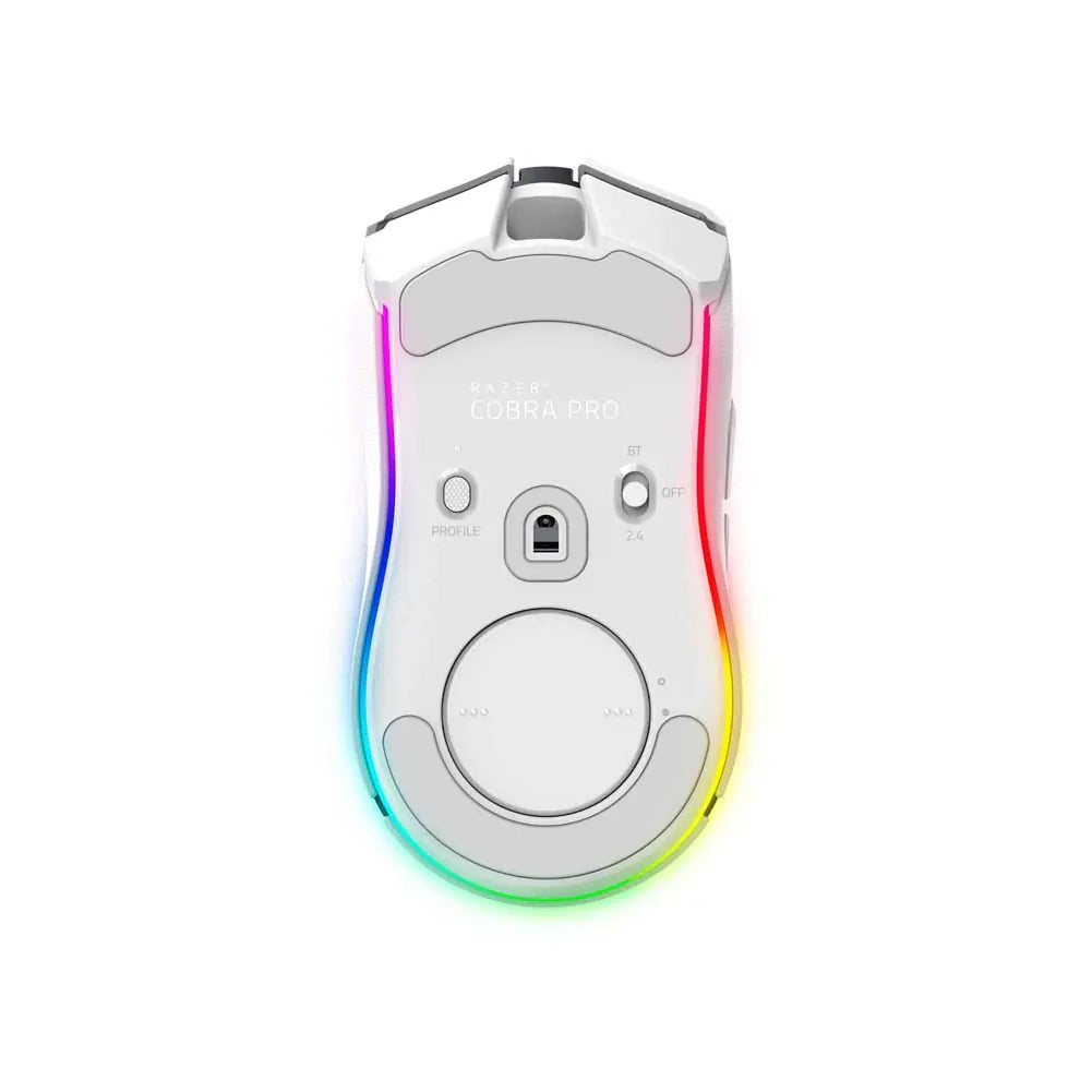 Razer Cobra Pro - Wireless Gaming Mouse - White Edition RZ01-04660200-R3A1
