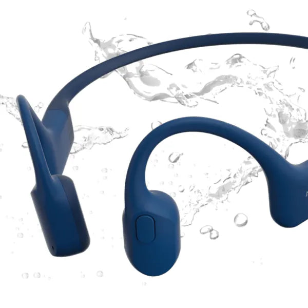 Shokz OpenRun Bone Conduction Sports Headphones - Blue