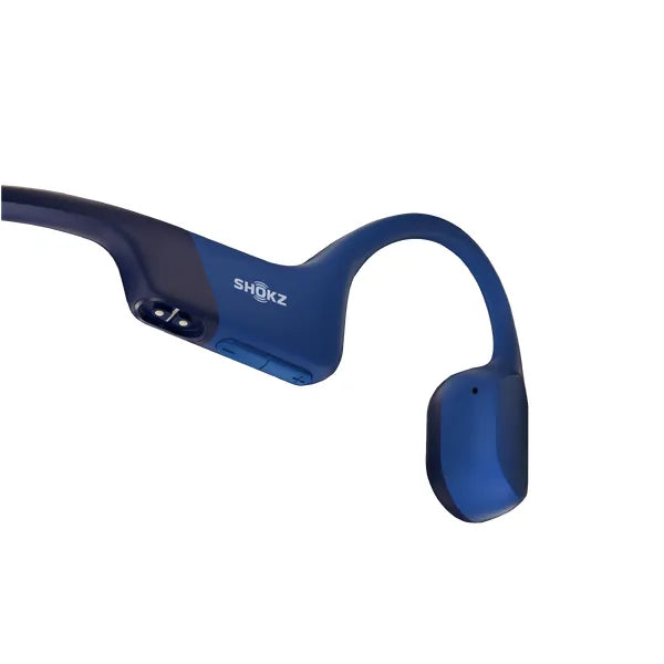 Shokz OpenRun Bone Conduction Sports Headphones - Blue