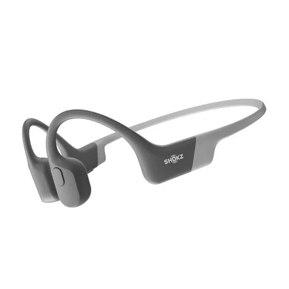 Shokz OpenRun Bone Conduction Sports Headphones - Grey