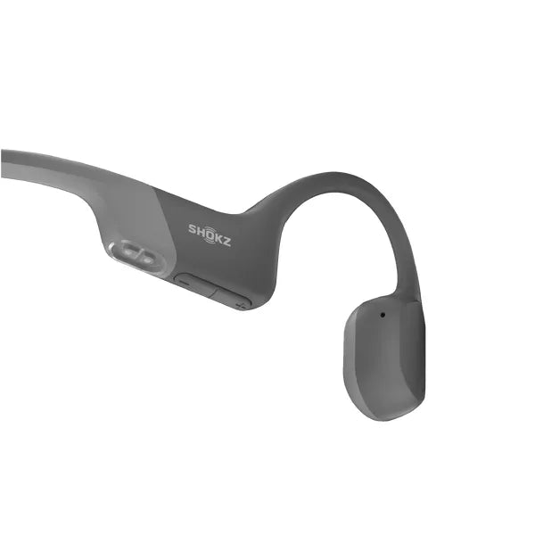 Shokz OpenRun Bone Conduction Sports Headphones - Grey
