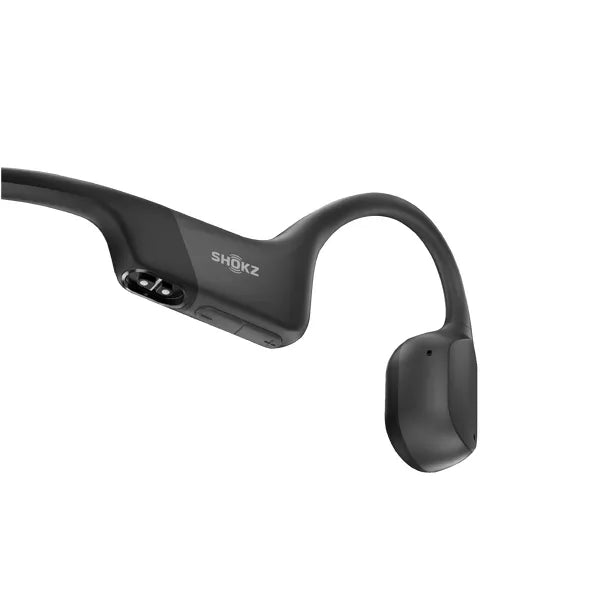 Shokz OpenRun Bone Conduction Sports Headphones - Black
