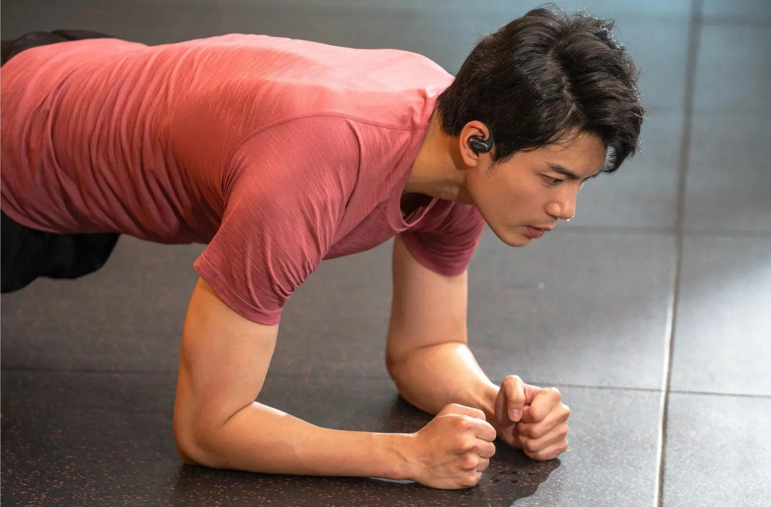 Shokz OpenFit Air True Wireless Open-Ear Headphones - Black