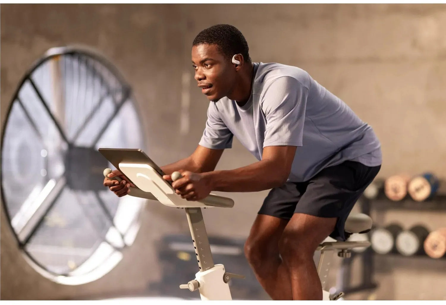 Shokz OpenFit Air True Wireless Open-Ear Headphones - White