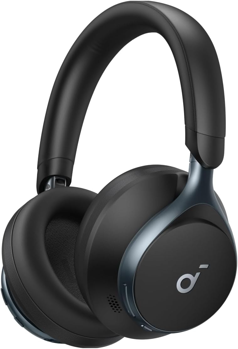 Anker Soundcore Space One Noise Cancelling Wireless Headphones - Jet Black