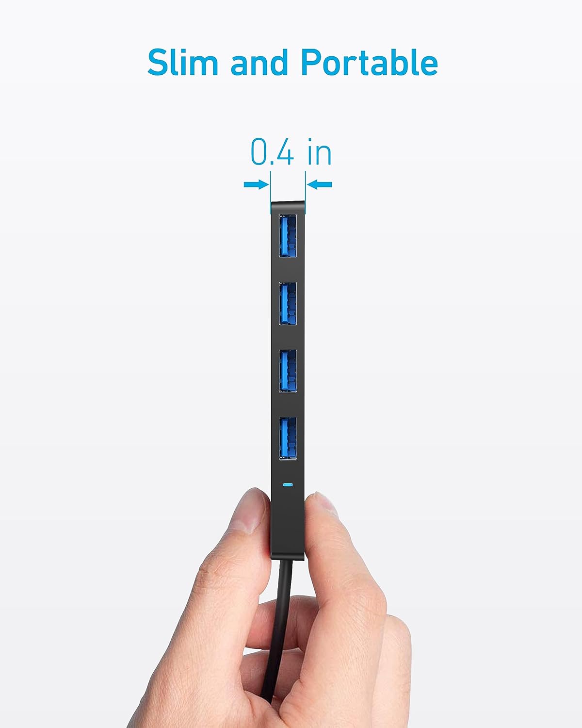Anker 4-in-1 USB-C Hub with 5Gbps Data Transfer A8309012