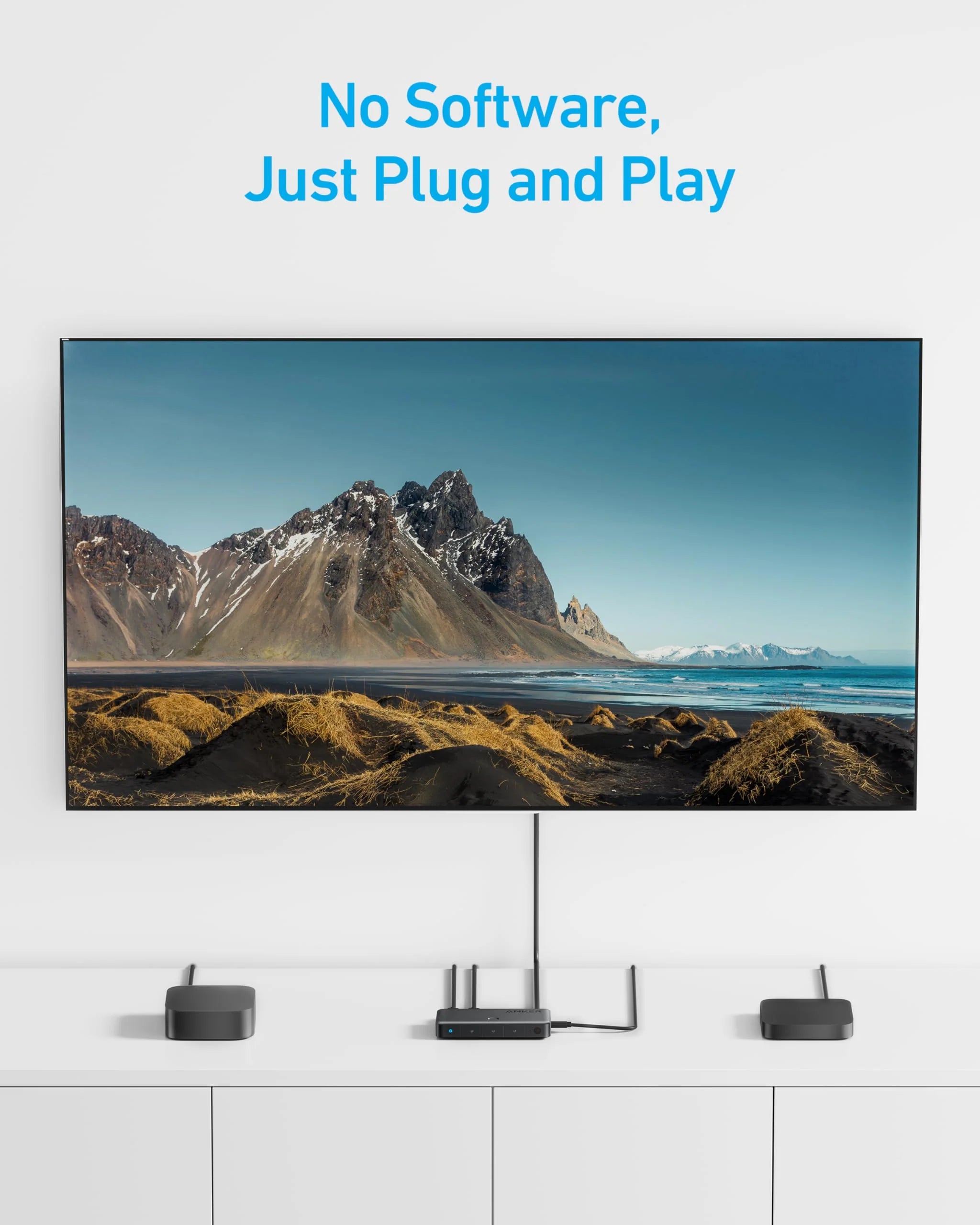 Anker HDMI Switch 4K 60Hz 4 in 1 out A83H20A1