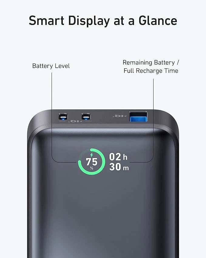 Anker 533 PowerCore 30W 10000mAh Power Bank - Blue A1256H32