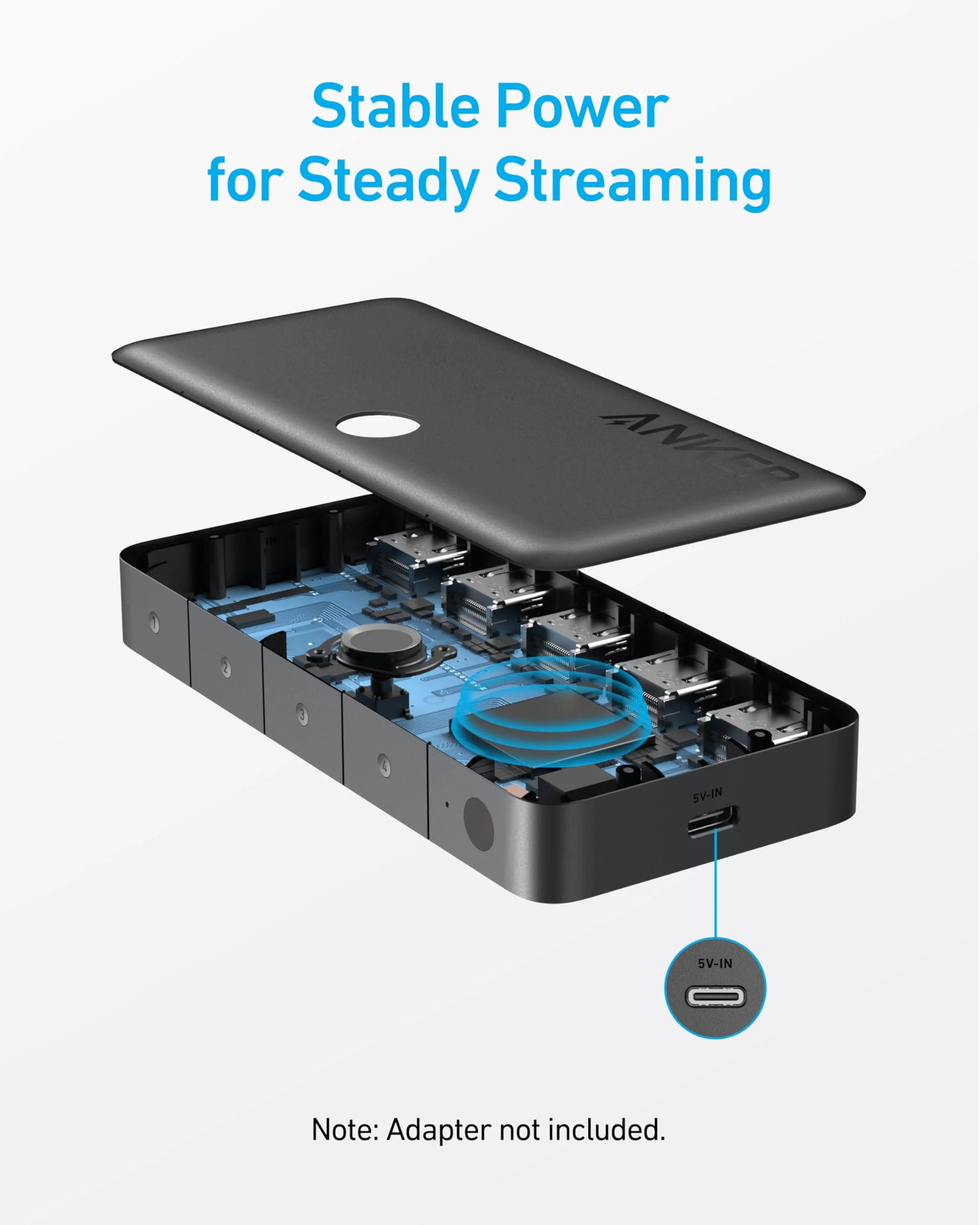 Anker HDMI Switch 4K 60Hz 4 in 1 out A83H20A1
