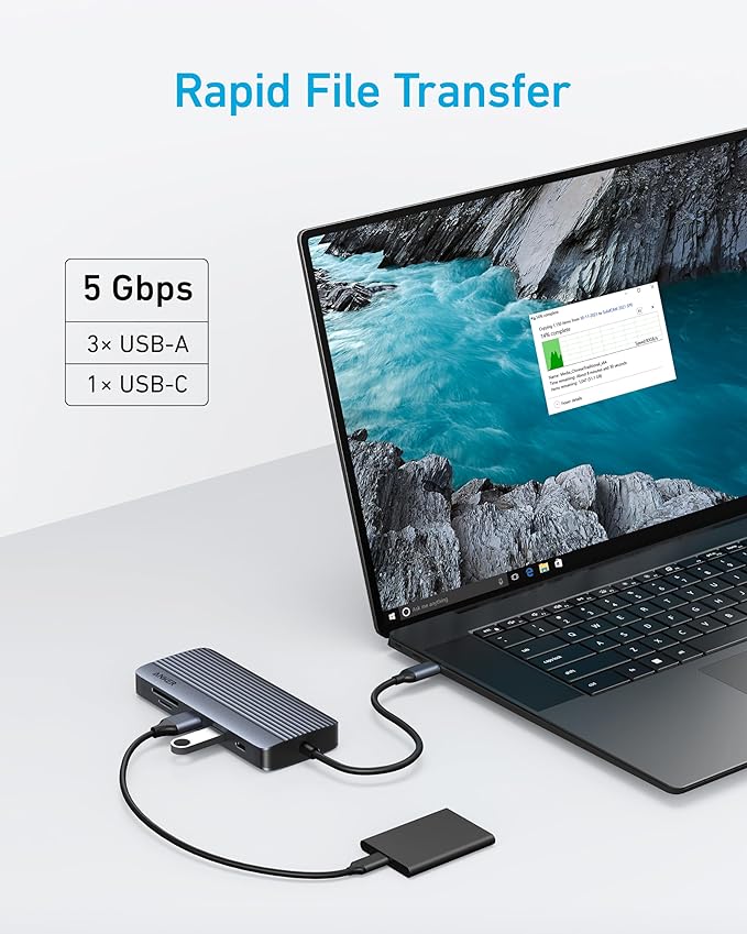 Anker 10-in-1 USB-C Hub with Dual-Display A83C2HA1