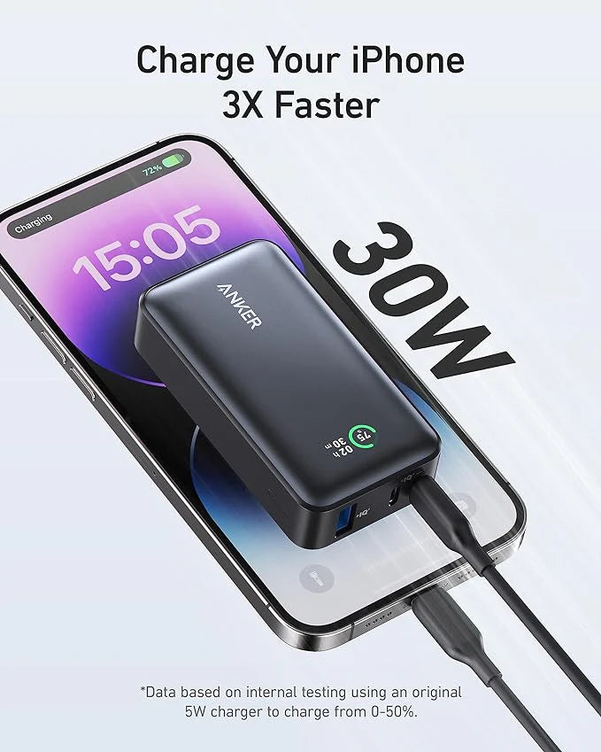 Anker 533 PowerCore 30W 10000mAh Power Bank - White A1256H22