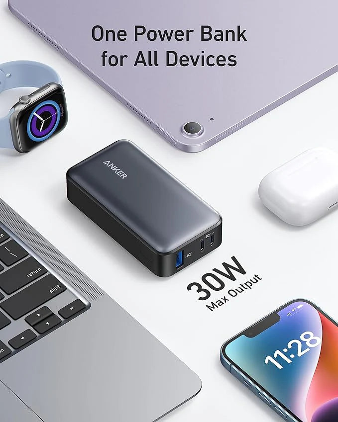 Anker 533 PowerCore 30W 10000mAh Power Bank - Violet A1256HV2