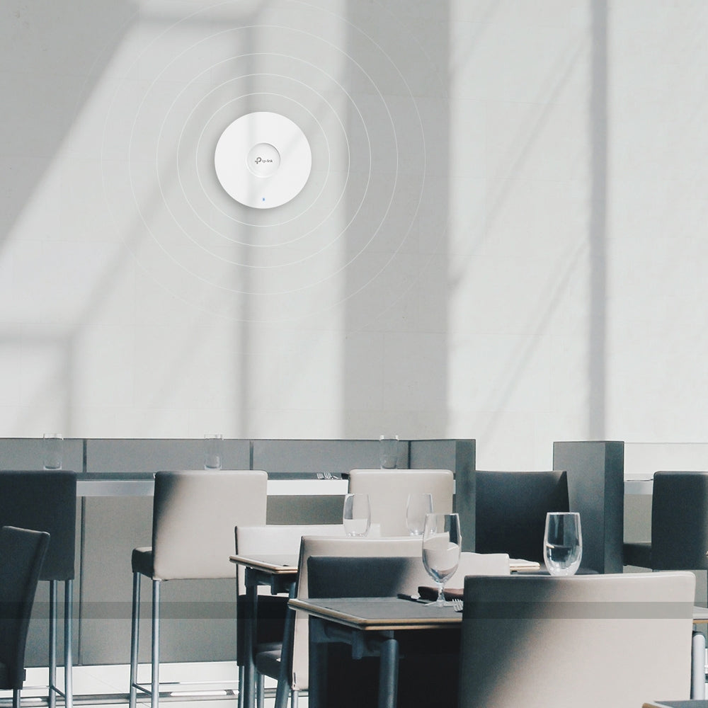TP-Link EAP670 AX5400 Ceiling Mount WiFi 6 Mesh Access Point SDN Compatible